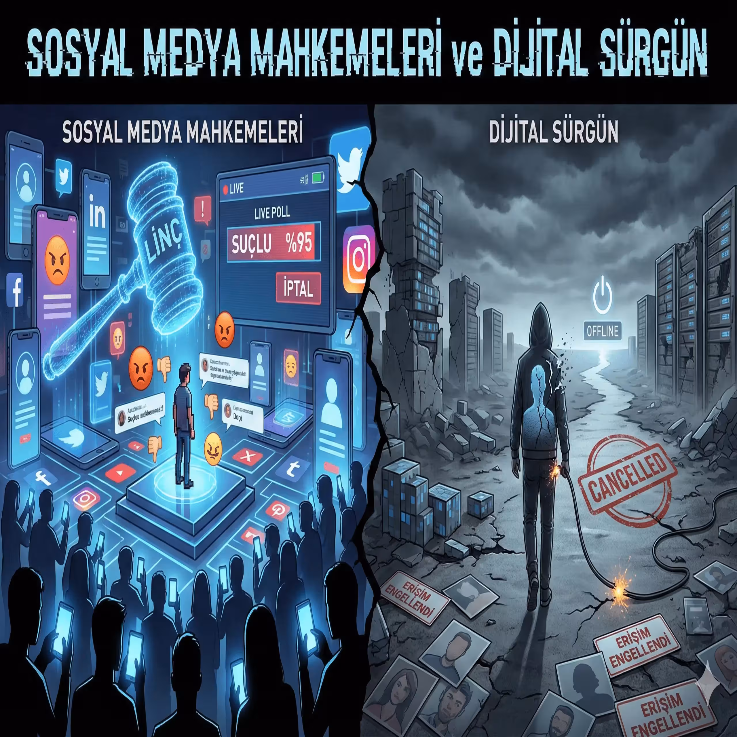 Cancel Culture (İptal Kültürü) Nedir? - Sosyal Medya Mahkemeleri ve Dijital Sürgün