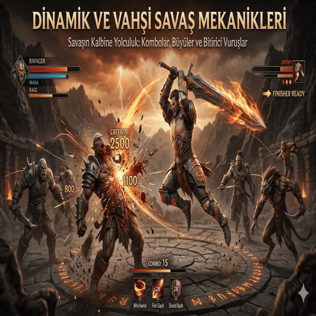 Dinamik ve Vahşi Savaş Mekanikleri