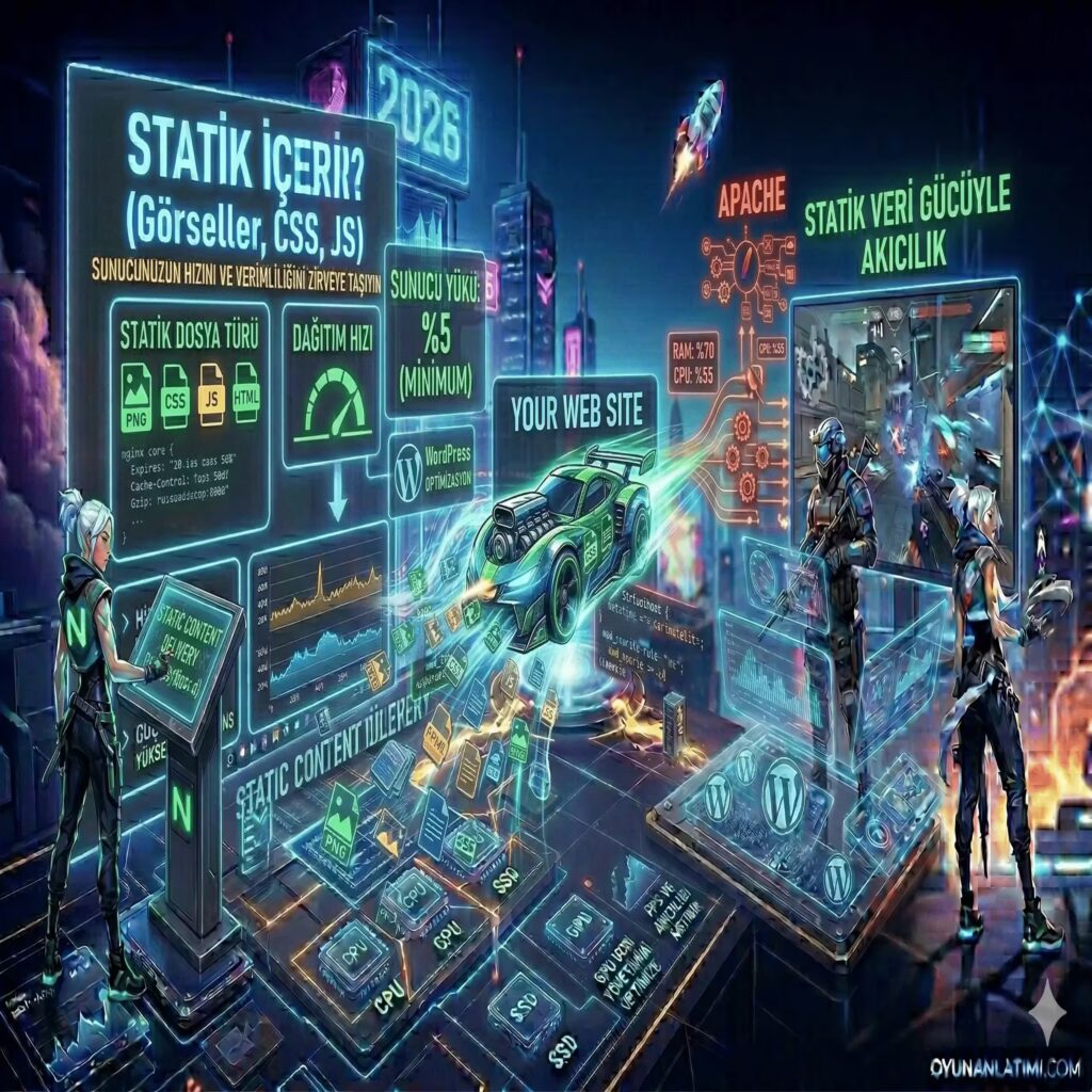 Statik İçerik (Görseller, CSS, JS) Statik İçerik (Görseller, CSS, JS)