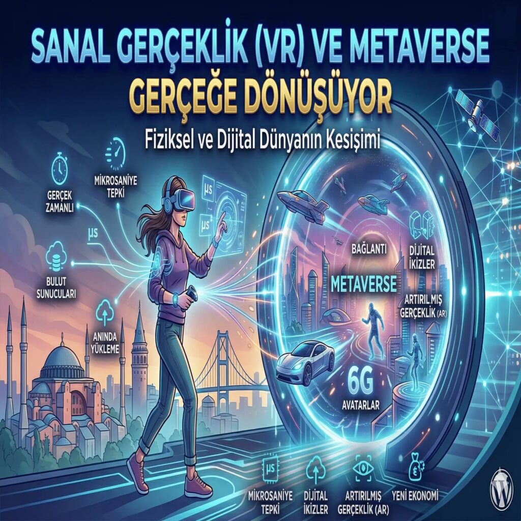Sanal Gerçeklik (VR) ve Metaverse Gerçeğe Dönüşüyor Sanal Gerçeklik (VR) ve Metaverse Gerçeğe Dönüşüyor