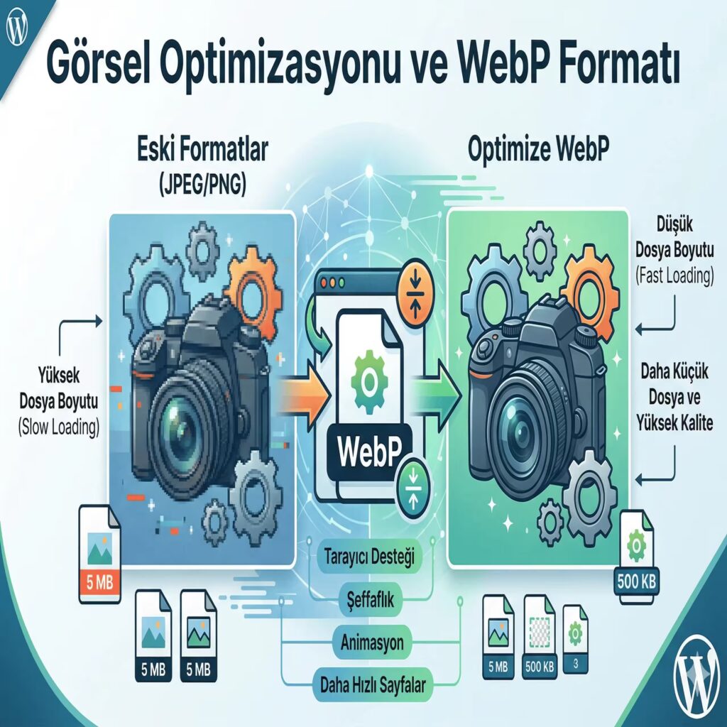 Görsel Optimizasyonu ve WebP Formatı Görsel Optimizasyonu ve WebP Formatı