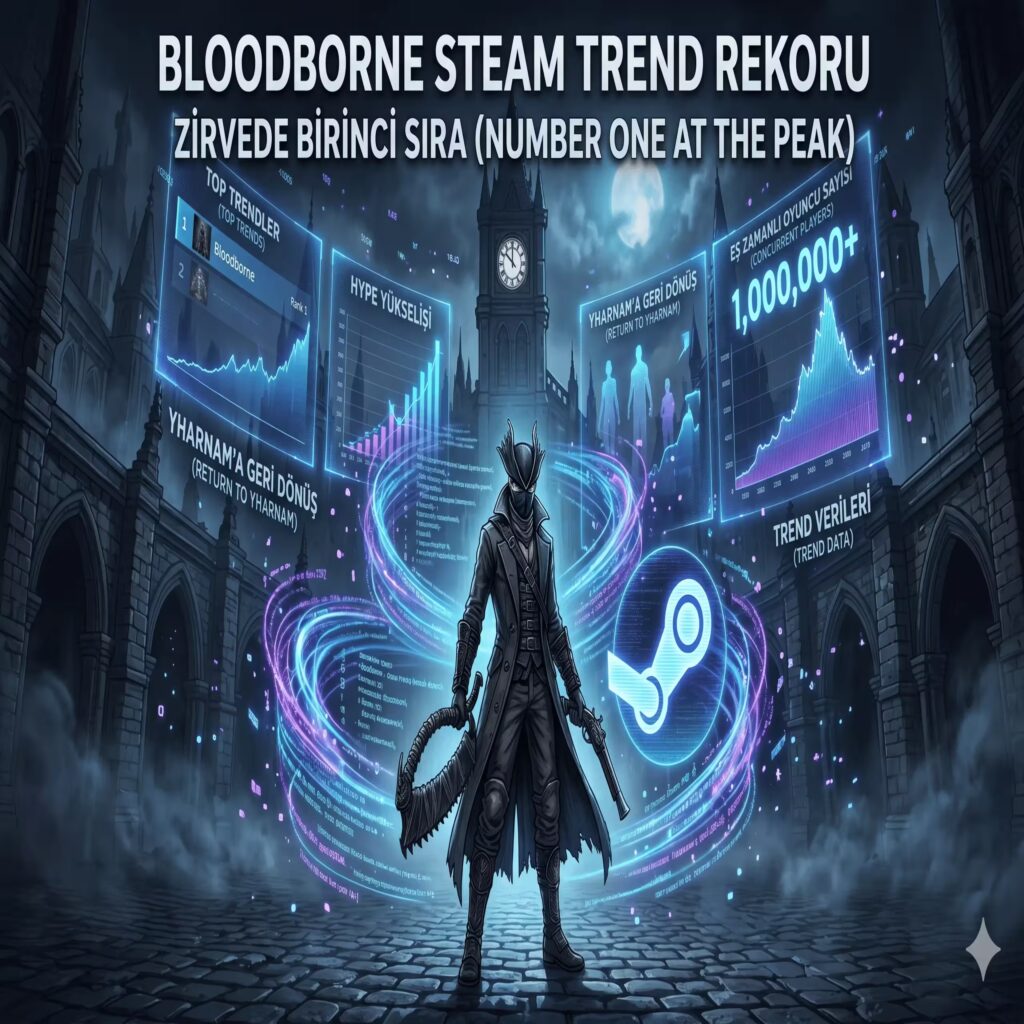 Bloodborne Steam Trend Rekoru Bloodborne Steam Trend Rekoru
