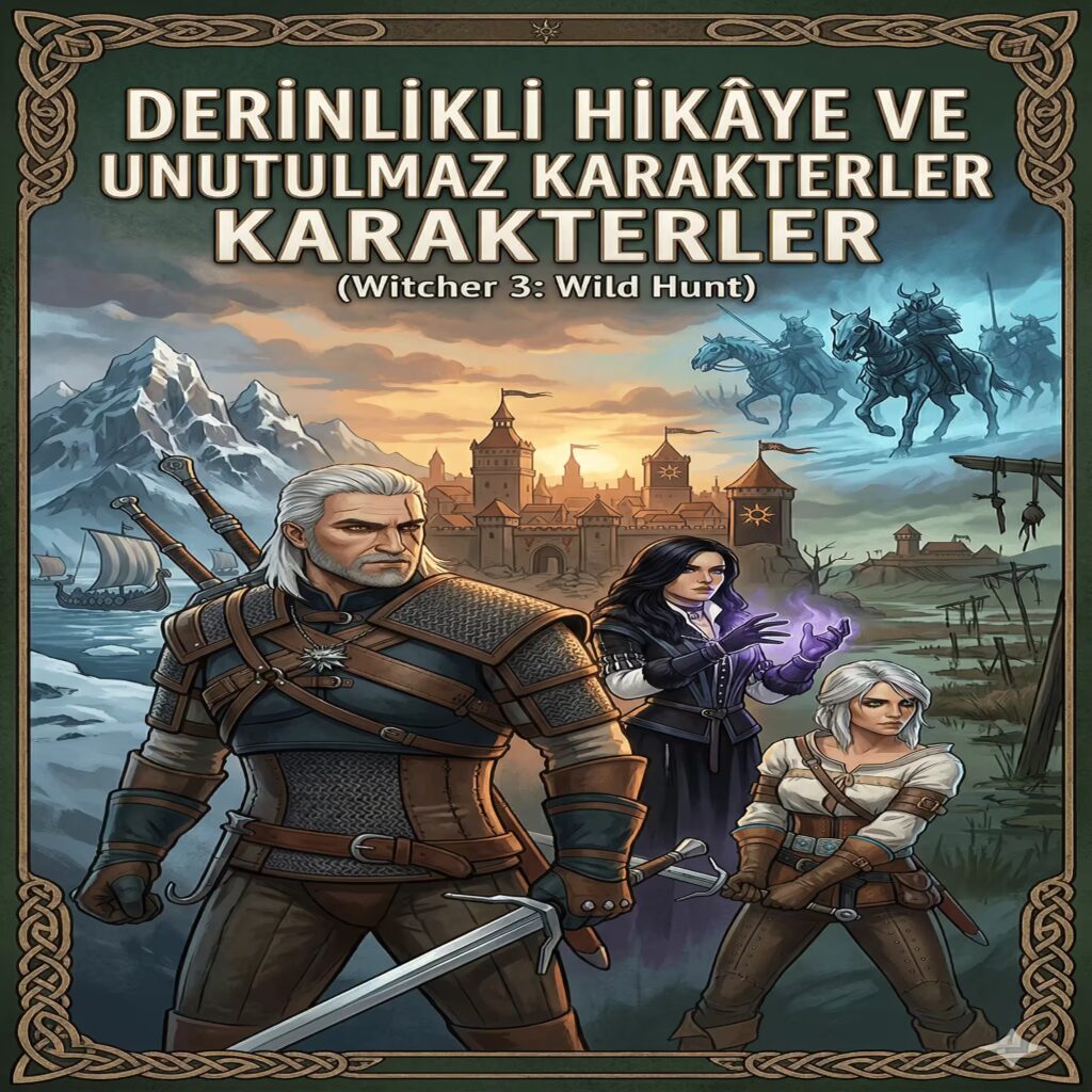 The Witcher 3: Wild Hunt - İncelemesi - Derinlikli Hikâye ve Unutulmaz Karakterler The Witcher 3: Wild Hunt - İncelemesi - Derinlikli Hikâye ve Unutulmaz Karakterler